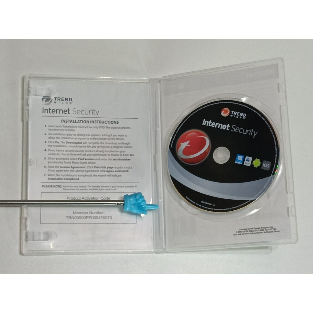 Trend Micro Internet Security 3 Devices PC Mac iOS Software - Picture 3 of 3
